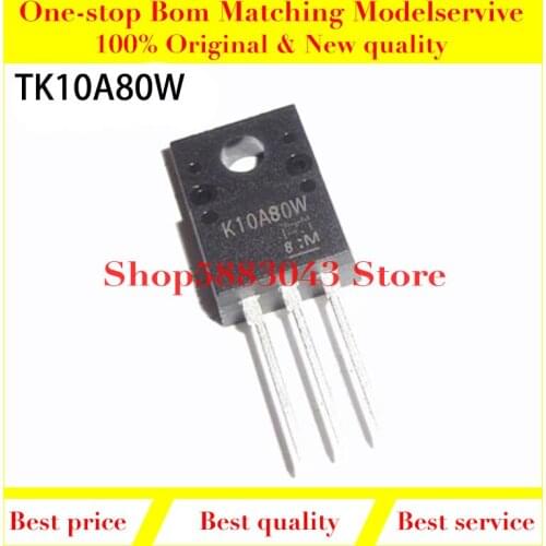K10A80W TK10A80W TO-220F 9.5A 800V 10PCS/LOT New Original