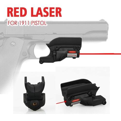 PPT Hot Sale Tactical Laser Sight For 1911 Pistol Red Laser Sight Airsoft Gun For Hunting HS20-0022