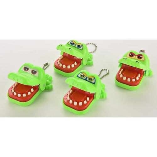 2016 Hot Sale Creative Funny Gags Toy Children Kid Crocodile Mouth Dentist Bite Finger Game Wholesale Random color