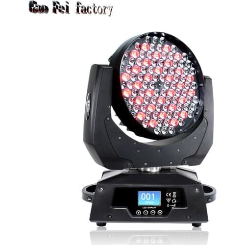 Lyre Beam Moving Head DMX Lights 108X3W RGBW Rotating Stage Lighting Effect For DJ Party Disco Show