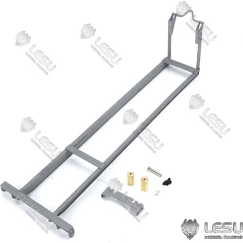 Metal Trailer Rack for LESU MAN TGS 8*8 Hydraulic RC Dumper Roll On/Off Truck