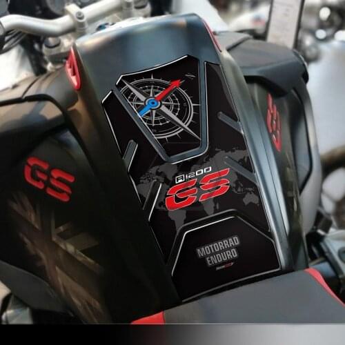 For BMW R1200GS R 1200 R1200 GS LC ADV Adventure LC 2004-2020 Motorcycle Sticker Fish Bone Stickers Decals