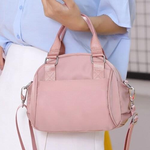 Oxford Shoulder Bags For Women Girls Pillow Shaped Casual Shoulder & Messenger Bag Single Strap Handbags Fashion Bags