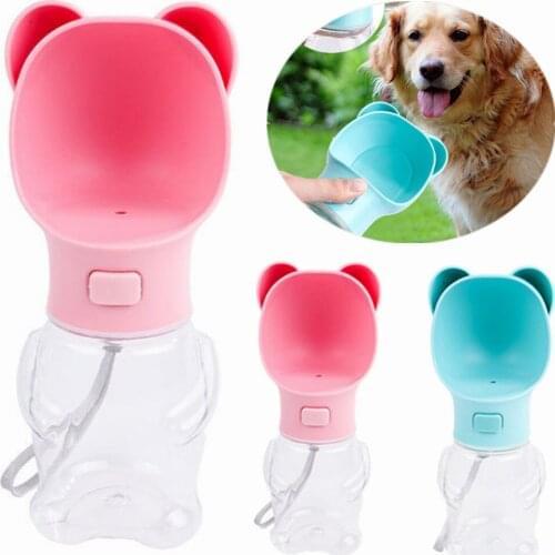 Portable Pet Dog Water Bottle For Small Large Dogs Travel Puppy Cat Drinking Bowl Outdoor Pet Water Dispenser Feeder Pet Product