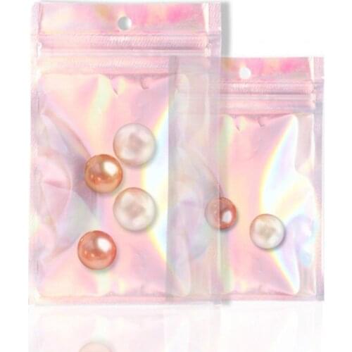100Pcs Transparent Plastic Film Bag Dust Proof Self Adhesive Seal Bag for Sanitary Gift Jewelry Pouch Jewelry Packaging Bag