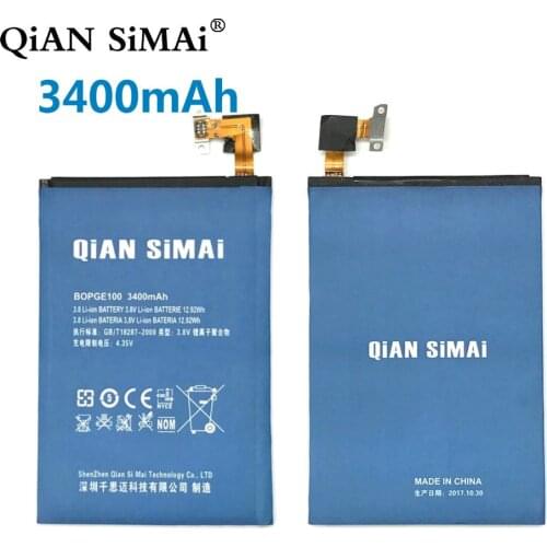 QiAN SiMAi B0PGE100 3400mAh Battery Replacement For HTC ONE M9 MP Plus M9pt Phone Free Shipping +Tracking Code