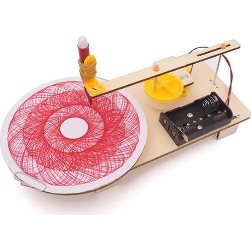 DIY Production Electric Plotter Kit Physical Experiment Educational Kid Toy Gift Children Science Technology Toys