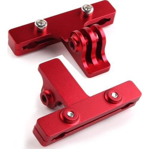Soporte de aluminio para SILLÍN de bicicleta, adaptador de abrazadera para Gopro Hero 9 8 SJCAM Yi 4k mijia camera Montura