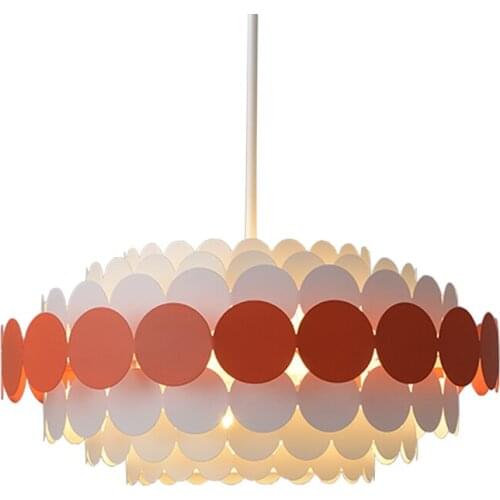 Modern boy room girl childlike creative personality living room round pendantlamp kids room lighting pendant lamp light children