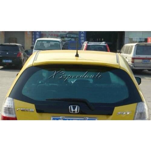 High Quality UnPainted Factory Style ABS Spoiler Wing For Honda Fit/Jazz 2009-2013