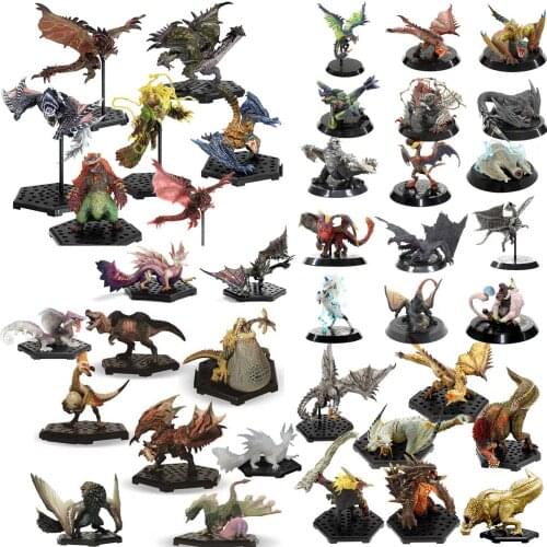 Japan Anime Monster Hunter World XX Monsters Figures Collectible Action Figure Generations Ultimate 4G 3Ds PVC Model Toy