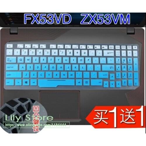 Notebook Keyboard Cover Protector For Asus Rog Fx53 Fz53 Zx53 Gl553 Fx73Vd7700 Zx73Vd7700 Zx73 Gfx Zx70 Gl771 17.3 15.6 Inch