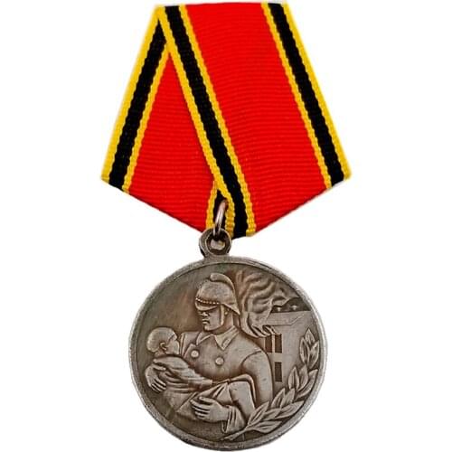 RUSSIAN SOVIET USSR CCCP ORDER BADGE PIN Medal "For Courage in the Fire" COPY