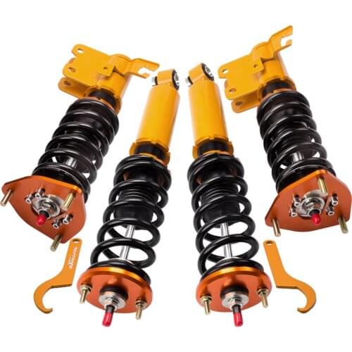 24 Way Adjustable Damper Coilovers For Nissan S13 Coupe Silvia 240SX 200SX 1989-1990 Shock Absorbers