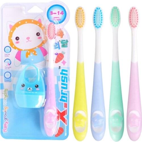 3/4/5PCS/Set Soft Baby Toothbrush Cute Cartoon Dinosaur Children Toothbrush Baby Kids Dental Oral Hygiene Care
