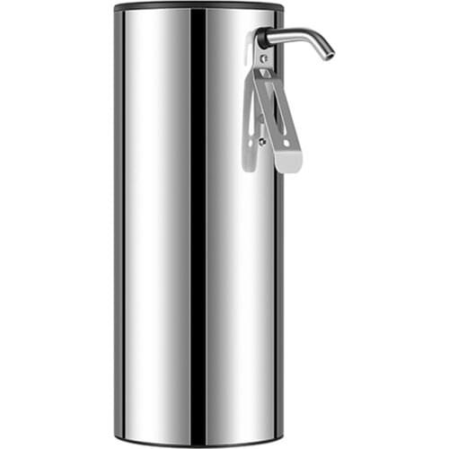 350ML Gel Dispenser, Metal Stainless Steel Electric Soap Dispenser, Shower Gel Detergent, Light-Touch Soap Dispenser