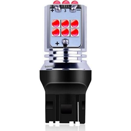 1PCS T20 7440 W21W WY21W Super Bright CREE Chip LED Car Backup Reserve Lamps Turn Signals Auto Brake Bulb Daytime Running Light