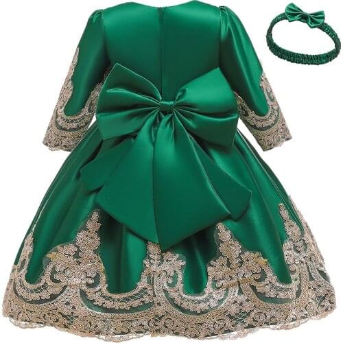 Baby clothes princess fluffy dresses with big bows headbands for girls stage performance dresses party dresses wedding dresses