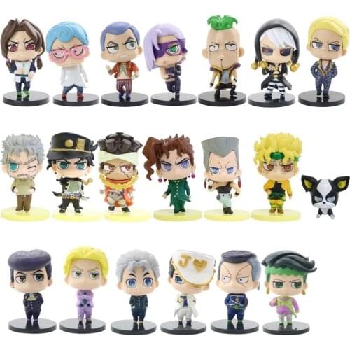 JOJOs Bizarre Adventure Anime Figure Toy Giorno Giovanna Bruno Bucciarati Doll Limited Edition