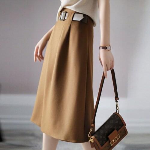 GLOSVDE High Waist Skirts For Women
