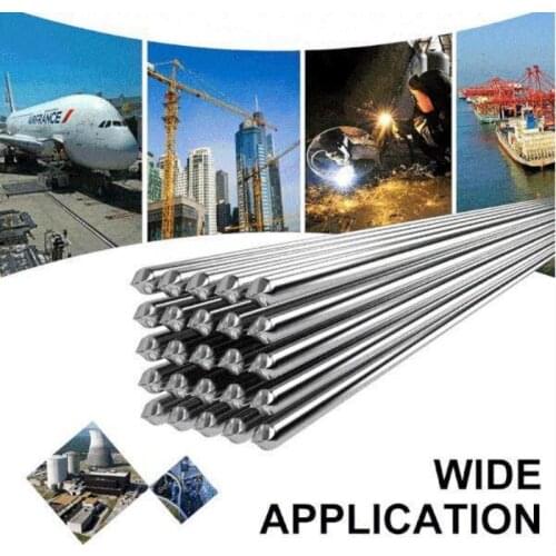 Low Temperature Easy Melt Aluminum Welding Rods Weld Bars Cored Wire 2mm Rod Solder for Soldering Aluminum No Need Solder Powder