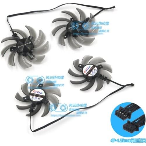 New Original for GAINWARD GTX1660 GTX1660Ti RTX2060 RTX2070 Video Graphics card Cooling fan FDC10H12S9-C Two Fans