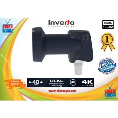 Inverto Premium Single (Single) Universal 40mm PLL Lnb-Single Output İnverto Lnb