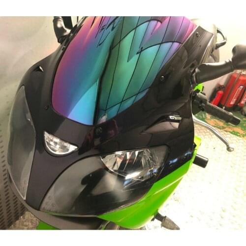 Windscreen For 2000 2001 2002 Kawasaki Ninja 636 ZX6R ZX-6R / 2005 2006 2007 2008 ZZR600 ZRR 600 ZX600 Screen Windshield