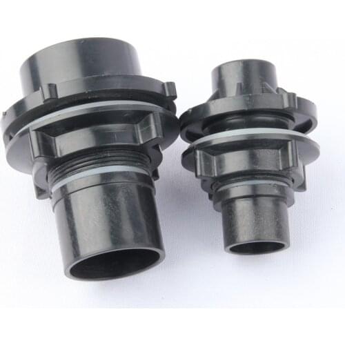 1pc Separation Type Aquarium Fish Tank Pipe Connectors Inlet Drain Connector Water Tank Fittings Gaskets NuoNuoWell