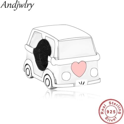 2020 New Fit Original Pandora Charms Bracelet 925 Sterling Silver Beads Camper Van Charm DIY Jewelry Women Berloque