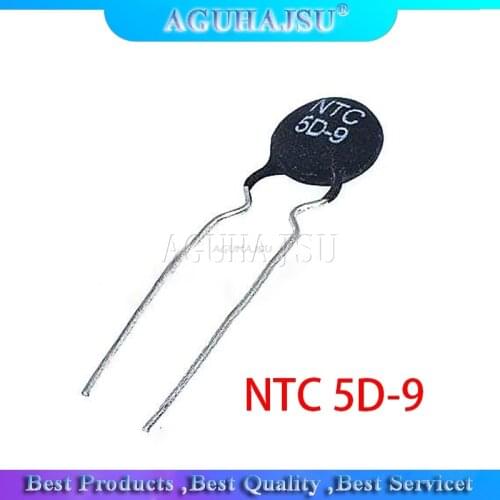 20pcs Thermistor Resistor NTC 5D-9 Thermal Resistor