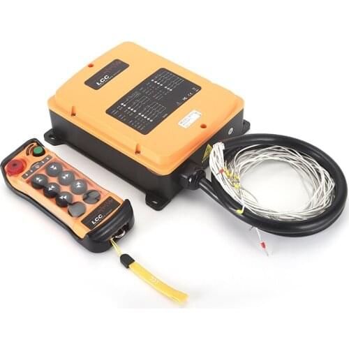 6 button remote control single and double speed LCC Q600/Q606 industrial remote control switch crane crane control crane