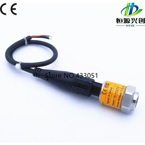 Free shipping; Pressure transmitter; Packard connector;Range -1~0~10bar/16bar/6bar/25bar;screw thread 7/16-20UNF; Output 0-10V