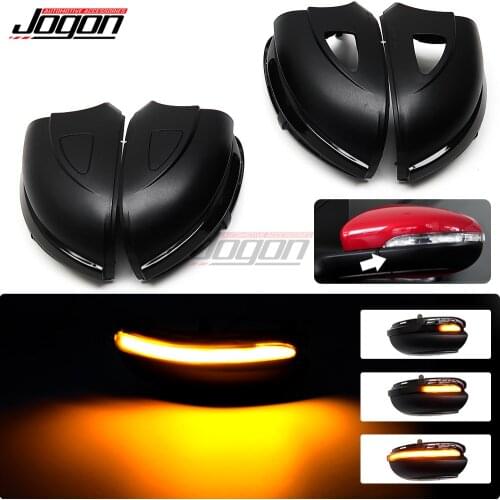 For VW GOLF 6 MK6 GTI R32 08-14 Touran LED Dynamic Turn Signal Side Wing Mirror Sequential Indicator Light