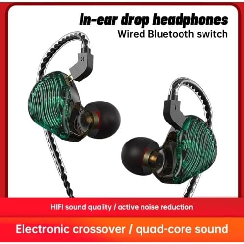 CSE 1BA+1DD HIFI Hybrid Driver Headset In-ear Earphone Sport Noise Cancelling Headset Replaced Cable ZST X ZSN PRO X ST1 M10