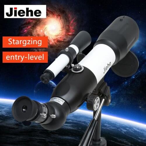 Jiehe High Quality CF350 60mm Monocular Space Astronomical Telescope With Tripod Powerful Zoom monouclar telescope High times