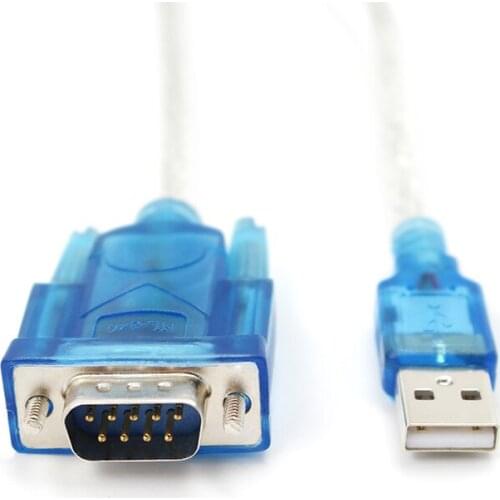 2pcs USB to RS232 Serial Port 9 Pin DB9 Cable Serial COM Port Adapter Convertor Z17 for Windows 7 8.1 XP Vista Mac OS USB RS232