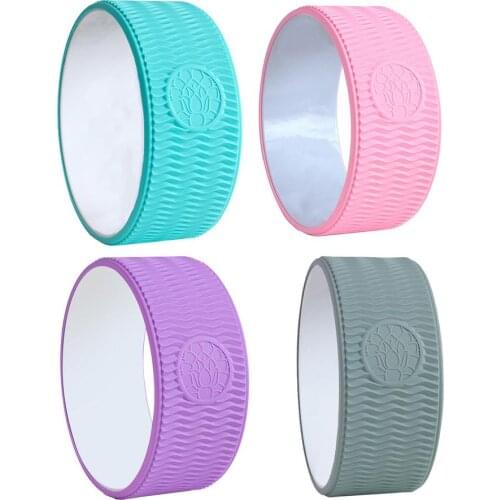Yoga Wheel For Beginners Yoga Backbend Aids Fitness Equipment Silicone Material Sweat-proof And Comfortable