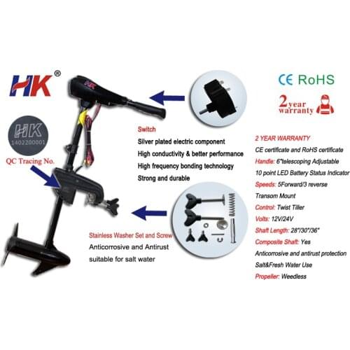 Easy installation boat engine for fishing S55 Manual grade outboard manoeuvrable strong push carrier propulsion and marine motor