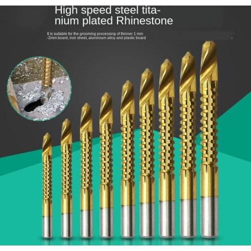 6/10PCS HSS Power Drill & Saw Set 3/4/5/6.5/7/8/9/10/13mm Titanium Wood Drill Bits Hole Grooving Drill Saw Woodworking Tools