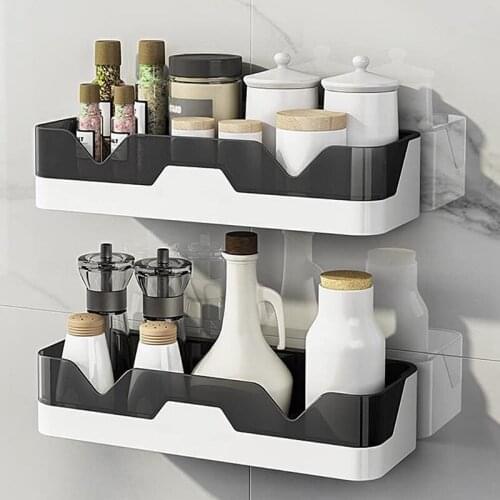 Wc Shampoo Holder Bathroom Storage Shelf Wall Mount Shower Shelves Home Kitchen Organizer Basket Bathroom Accessories