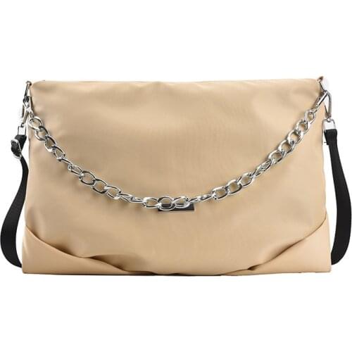 2021 New Fashion Casual Womens Large Bag Large Capacity Nylon Cloth Chain Shoulder Bag Female Messenger Bag Designer Handbags