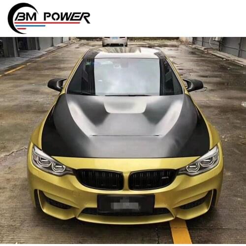 New M3 F80 M4 F82 GTS Style Aluminum Alloy Material Hood for F80 M3 F82 M4 GTS Front Bonnet