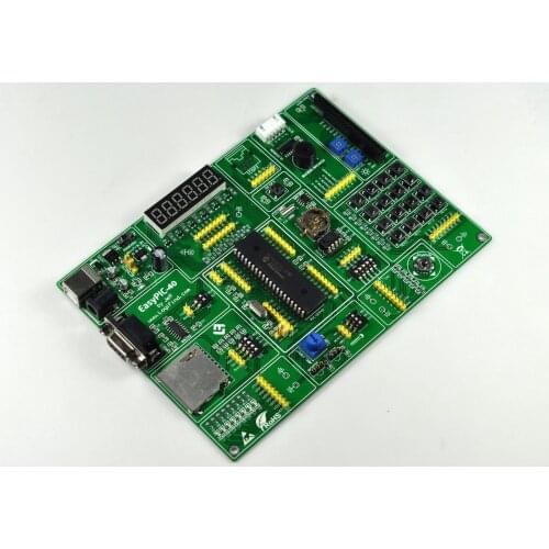 PIC Microcontroller Learning Development Board EasyPIC-40 with PIC16F877A Chip with Many Routines