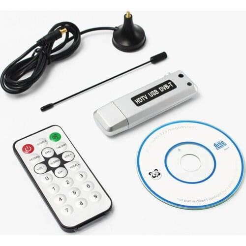 New Digital DVB-T TV Stick HDTV TV Stick Tuner Receiver Recorder TV Radio with Antenna with Remote for Laptop tablet pc network