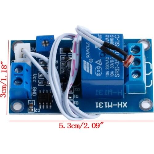2021 New DC 5V XH-M131 Light Control Switch Relay Photoresistor Module Detection Sensor