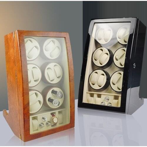 Luxury Watches box Mechanical Watch Winders Locker Automatic Winding Display Cabinet 4 12 16 Slots