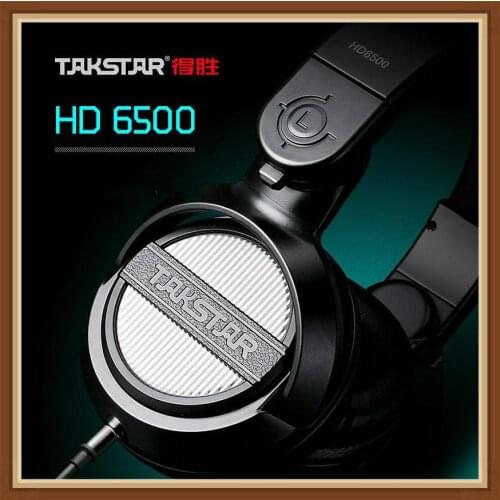 Takstar HD6500 53mm Dynamic HiFi Music DJ Studio Monitor Stereo Foldable Headphones Headset For iPhone iPad iPod w/ MIC