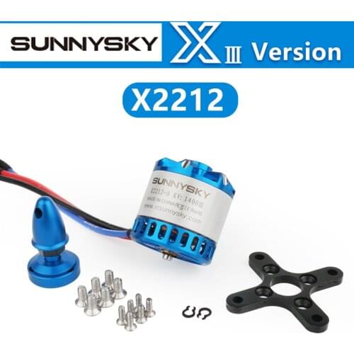 SUNNYSKY X2212-III 2212 980KV 1250KV 1400KV 3-4S Brushless Motor For FPV RC Racing Drone Airplanes Fixed Wing Plane Short Shaft