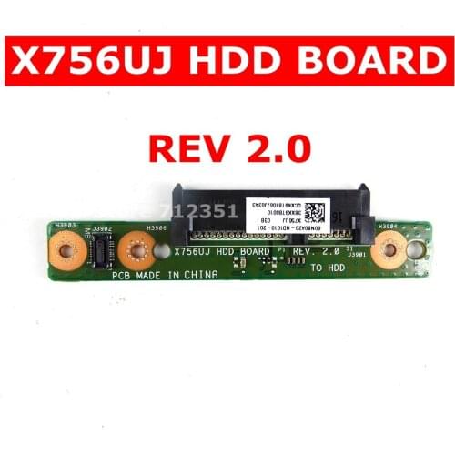 X756UJ HDD board REV 2.0 For ASUS X756U X756UV X756UJ X756UQ X756UX HDD board 60NB0A20-HD1010-201 Test ok